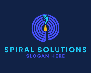 Spiral Water Hose logo design