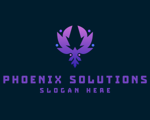 Phoenix - Flight Bird Phoenix logo design