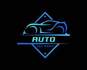 Driver - Car Sedan Detailing logo design