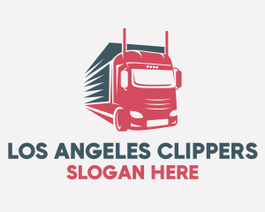 Courier Truck Express  Logo