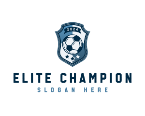 Champion - Soccer Team Shield logo design