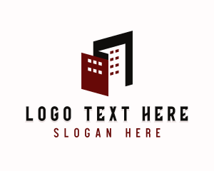 Contractor - Building Real Estate logo design