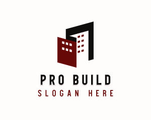 Building Real Estate logo design