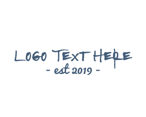 Font - Rustic Handwritten Font logo design