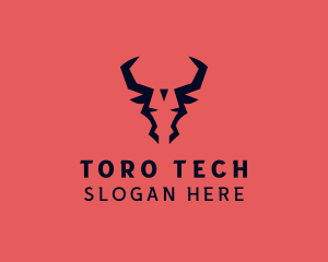 Toro - Bull Head Ranch logo design