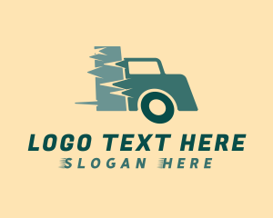 Truck - Delivery Truck Logistics logo design