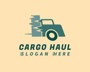 Delivery Truck Logistics logo design