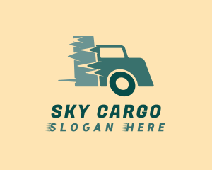 Delivery Truck Logistics logo design