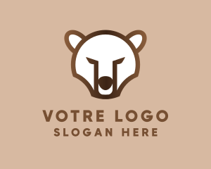 Veterinarian - Polar Bear Beast logo design