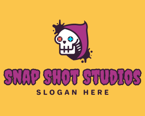 Skull Gamer Controller Logo