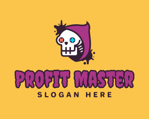 Controller - Skull Gamer Controller logo design
