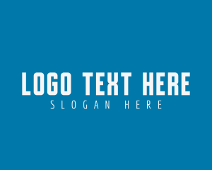 Typographic - Minimalist Professional Masculine logo design