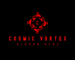 Spiral Vortex Motion logo design