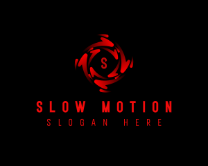 Spiral Vortex Motion logo design