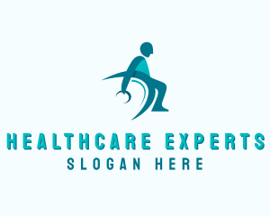 Disability Physiotherapy Care logo design