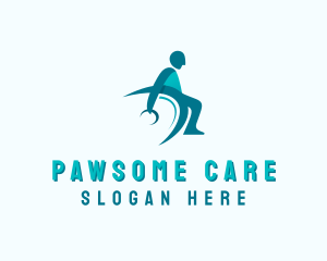 Disability Physiotherapy Care logo design