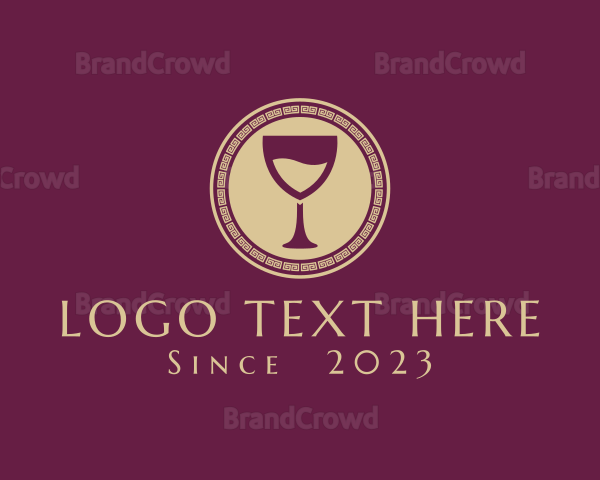 Premium Greek Wine Logo