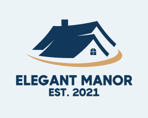 Manor - Residential Real Estate logo design