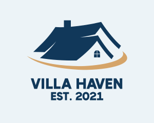 Villa - Residential Real Estate logo design