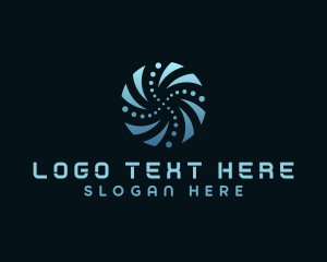 Cyber - Software AI Technology logo design