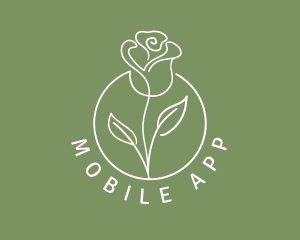 Rose - Floral Beauty Spa logo design