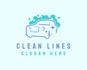 Blue Car Detailing logo design