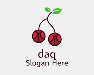 Cherry Fruit Gem Logo