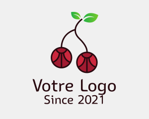 Dragon Fruit - Cherry Fruit Gem logo design