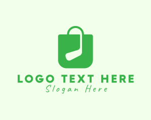 Online Store - Golf Shopping Bag logo design