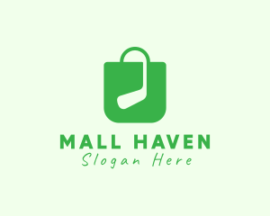 Golf Shopping Bag logo design