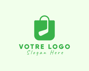 Sporting Goods - Golf Shopping Bag logo design