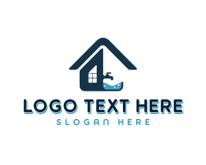 Spigot - Faucet Repair Plumbing logo design