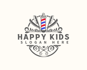 Grooming Barber Salon Logo