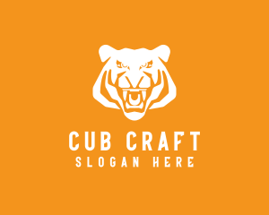 Cub - Roaring Wild Tiger logo design