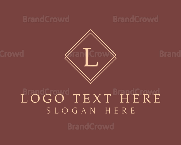 Luxury Diamond Jeweler Logo