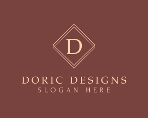 Luxury Diamond Jeweler logo design