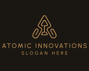 Tech Logistics Letter A  logo design