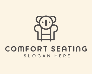 Koala Sofa Chair logo design