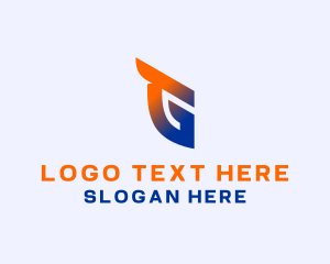 Gradient - Modern Business Letter G logo design