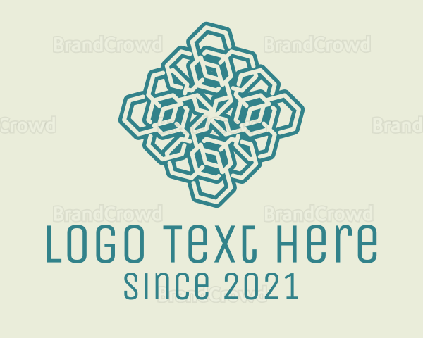 Cube Pattern Decor Logo