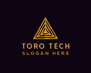 Pyramid Technology Agency logo design