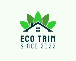 Eco House Real Estate  logo design