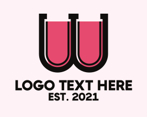 Letter W - Vintage Letter W logo design