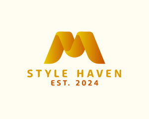 3D Modern Letter M Logo