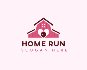 Shelter Heart Home logo design