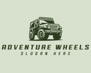 4wd - SUV Jeep Vehicle logo design