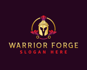 Gladiator - Gladiator Spartan Warrior logo design