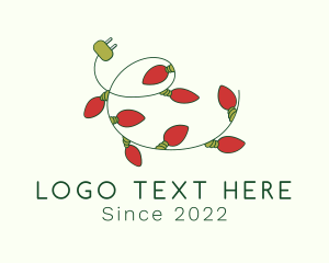 Decoration - Christmas Lights Decorator logo design