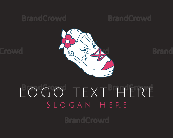 Flower Girl Sneakers Logo