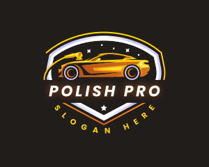 Polish - Car Polish Detailing logo design
